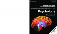 Cambridge International AS and A Level Psychology Coursebook [1 ed.]
 9781316605691, 1316605698