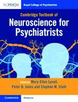 Cambridge Textbook of Neuroscience for Psychiatrists [1 ed.]
 1911623117, 9781911623113, 9781911623137, 1009463667, 9781009463669