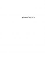 Camera Orientalis: Reflections on Photography of the Middle East
 9780226356549
