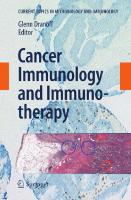 Cancer Immunology and Immunotherapy
 3642141358, 9783642141355