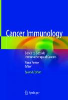 Cancer Immunology: Bench to Bedside Immunotherapy of Cancers
 3030502864, 9783030502867