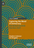 Capturing the Mood of Democracy: The British General Election 2019 [1st ed.]
 9783030531379, 9783030531386