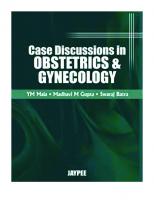 Case discussions in obstetrics and gynecology
 9789350251294, 9350251299