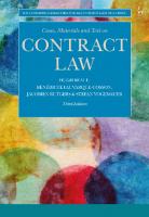 Cases, Materials and Text on Contract Law [3 ed.]
 1509912576, 9781509912575