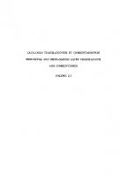 Catalogus translationum et commentariorum: Mediaeval and Renaissance Latin translations and commentaries : annotated lists and guides., Vol. 3
 9780813205403