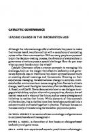 Catalytic Governance: Leading Change in the Information Age
 9781442620155