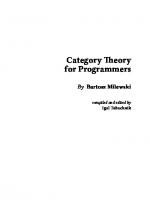 Category Theory for Programmers [v1.3.0-0-g6bb0bc0 ed.]
