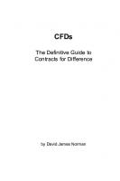 CFDs : The Definitive Guide to Contracts for Difference
 9780857190239, 9781905641437