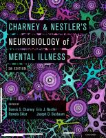 Charney & Nestler's Neurobiology of Mental Illness [5 ed.]
 019068142X, 9780190681425