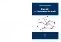 Chemistry of Construction Materials
 9788393645084