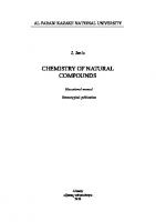 Chemistry of natural compounds: educational manual
 9786010446083