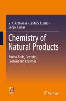 Chemistry of Natural Products. Amino Acids, Peptides, Proteins and Enzymes
 9783030866976, 9783030866983, 9781420059175