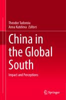 China in the Global South: Impact and Perceptions
 9811913439, 9789811913433