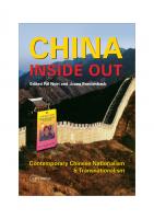 China Inside Out: Contemporary Chinese Nationalism and Transnationalism
 9639241954, 9789639241954