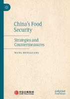China's Food Security: Strategies and Countermeasures
 9819907292, 9789819907298