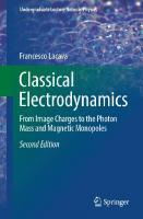 Classical electrodynamics [2 ed.]
 9783031050985, 9783031050992