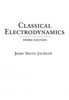 Classical Electrodynamics [3 ed.]