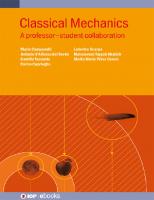 No-Nonsense Classical Mechanics: A Student-Friendly Introduction  (Paperback)