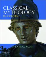 Classical Mythology in Context
 9780199782833, 2015020910