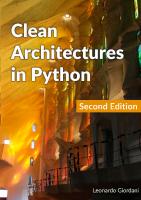 Clean Architectures in Python [2 ed.]