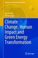 Climate Change, Human Impact and Green Energy Transformation (GeoPlanet: Earth and Planetary Sciences)
 3030699323, 9783030699321
