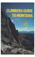 Climbers Guide to Montana
 9780878422012, 0878422013