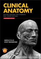 Clinical Anatomy: Applied Anatomy for Students and Junior Doctors [14 ed.]
 1119325536, 9781119325536