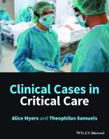 Clinical Cases in Critical Care
 9781119578901