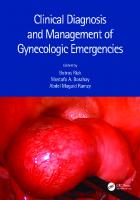 Clinical Diagnosis and Management of Gynecologic Emergencies [1 ed.]
 9780367443146, 9781003008910, 9781000281477, 1000281477, 0367443147