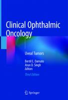 Clinical Ophthalmic Oncology : Uveal Tumors [3 ed.]
 9783030178796, 303017879X