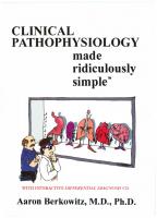 Clinical pathophysiology made ridiculously simple
 9780940780804, 0940780801