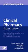Clinical Pharmacy Pocket Companion [2 ed.]
 9780857112552, 9780857111579
