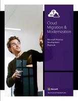 Cloud Migration and Modernization Playbook 072518