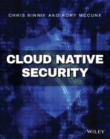 Cloud Native Security [1 ed.]
 1119782236, 9781119782230