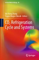 CO2 Refrigeration Cycle and Systems
 3031225112, 9783031225116