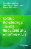 Coconut Biotechnology: Towards the Sustainability of the ‘Tree of Life’ [1st ed.]
 9783030449872, 9783030449889