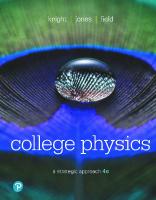 College physics : a strategic approach [4 ed.]
 9780134609034, 0134609034, 9780134779218, 0134779215