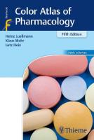Color Atlas of Pharmacology [5th Edition]
 9783132411432