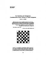 Combinatorial game Theory in Chess Endgames