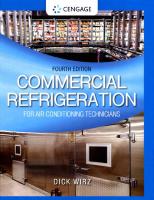 Commercial Refrigeration for Air Conditioning Technicians-Cengage Learning [4 ed.]
 9780357453704, 0357453700