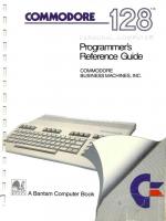 Commodore 128 : programmer’s reference guide
 0553342924