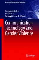 Communication Technology and Gender Violence (Signals and Communication Technology)
 3031452364, 9783031452369