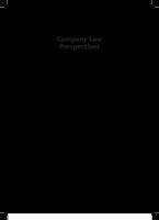 Company law perspectives [Fourth edition.]
 9780455243542, 0455243549