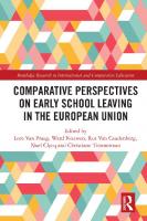 Comparative Perspectives on Early School Leaving in the European Union
 9781138048072, 9781315170404