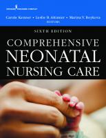 Comprehensive Neonatal Nursing Care [6th Edition]
 9780826139146