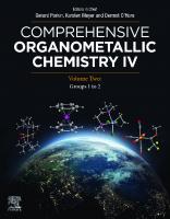 Comprehensive Organometallic Chemistry IV. Volume 2: Groups 1 to 2 [2]
 9780128202067