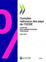 Comptes Nationaux Des Pays de l'Ocde, Comptes Des Administrations Publiques 2018
 9264310231, 9789264310230