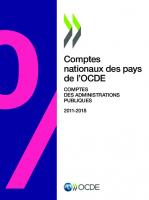 Comptes nationaux des pays de l'OCDE, Comptes des administrations publiques 2019
 9264313192, 9789264313194