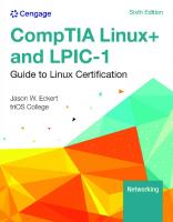Comptia Linux+ and Lpic-1 Guide to Linux Certification [6 ed.]
 8214000807, 9788214000801, 9798214000800, 9798214000855