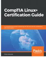 CompTIA Linux+ Certification Guide: A comprehensive guide to achieving LX0-103 and LX0-104 certifications with mock exams
 9781789344493, 1789344492